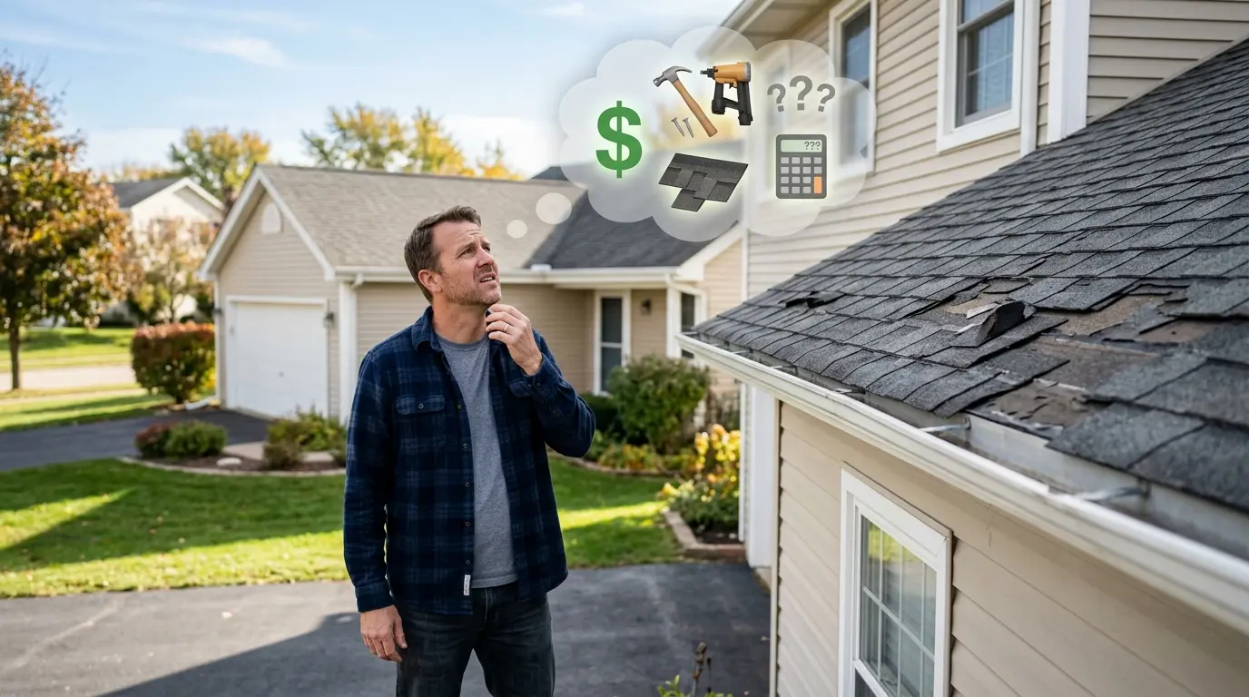 average cost to repair a damaged roof in Temecula