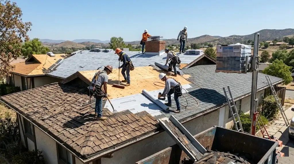 Roof-Replacement before Roof-Replacement before